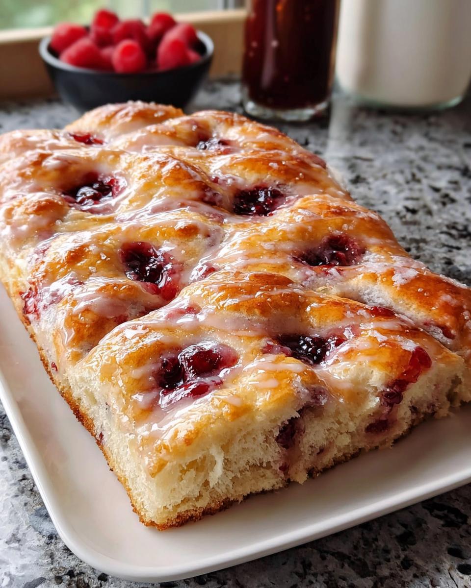 Homemade Jam Donut Focaccia - Detail 1