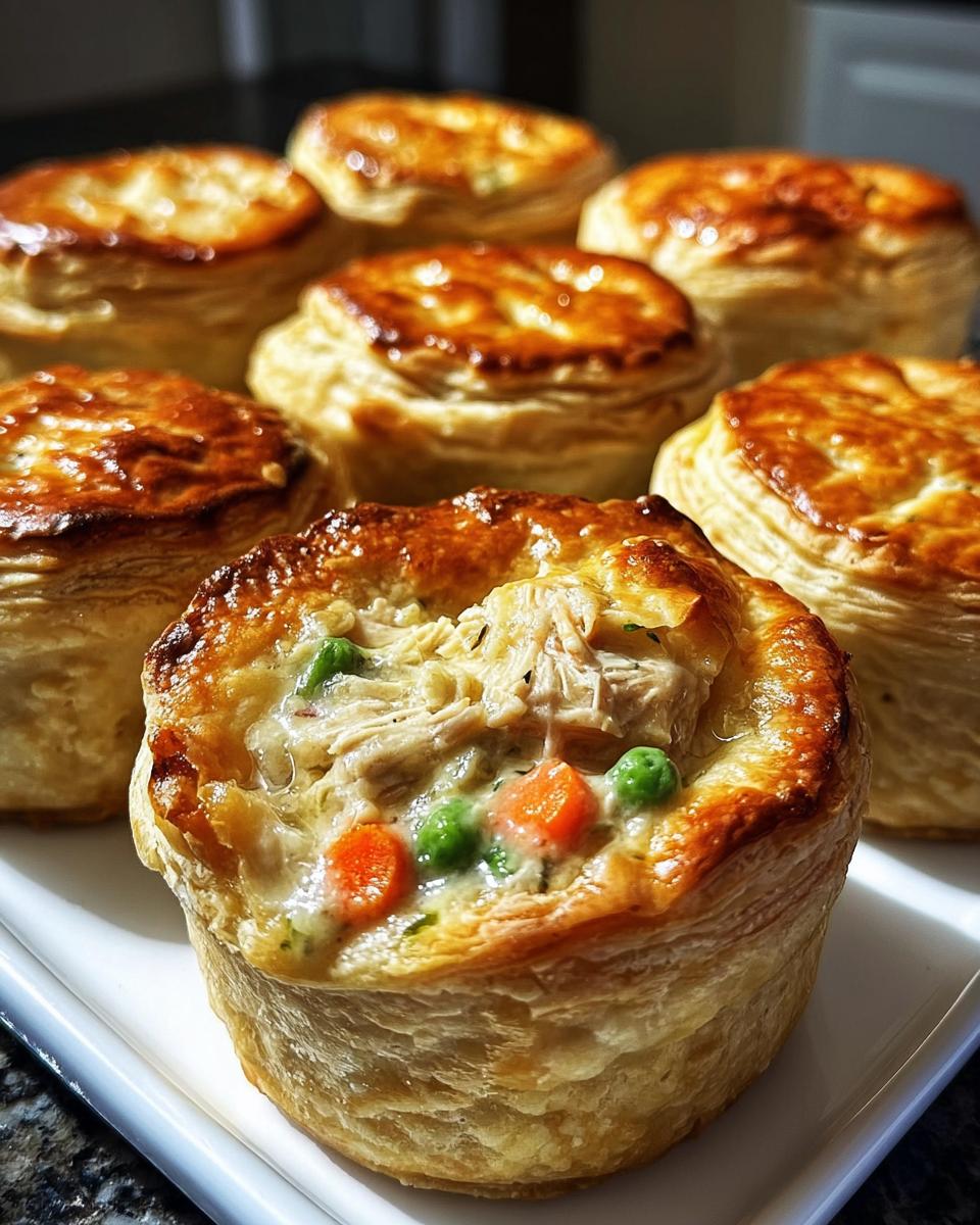 Homemade Mini Chicken Pot Pies - Detail 1