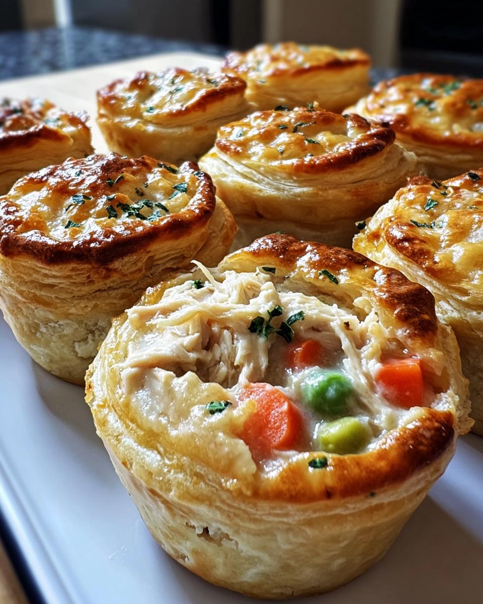 Homemade Mini Chicken Pot Pies - Detail 2