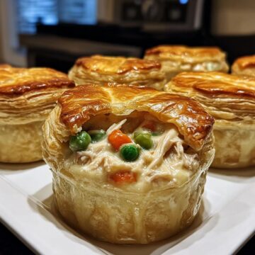 Homemade Mini Chicken Pot Pies