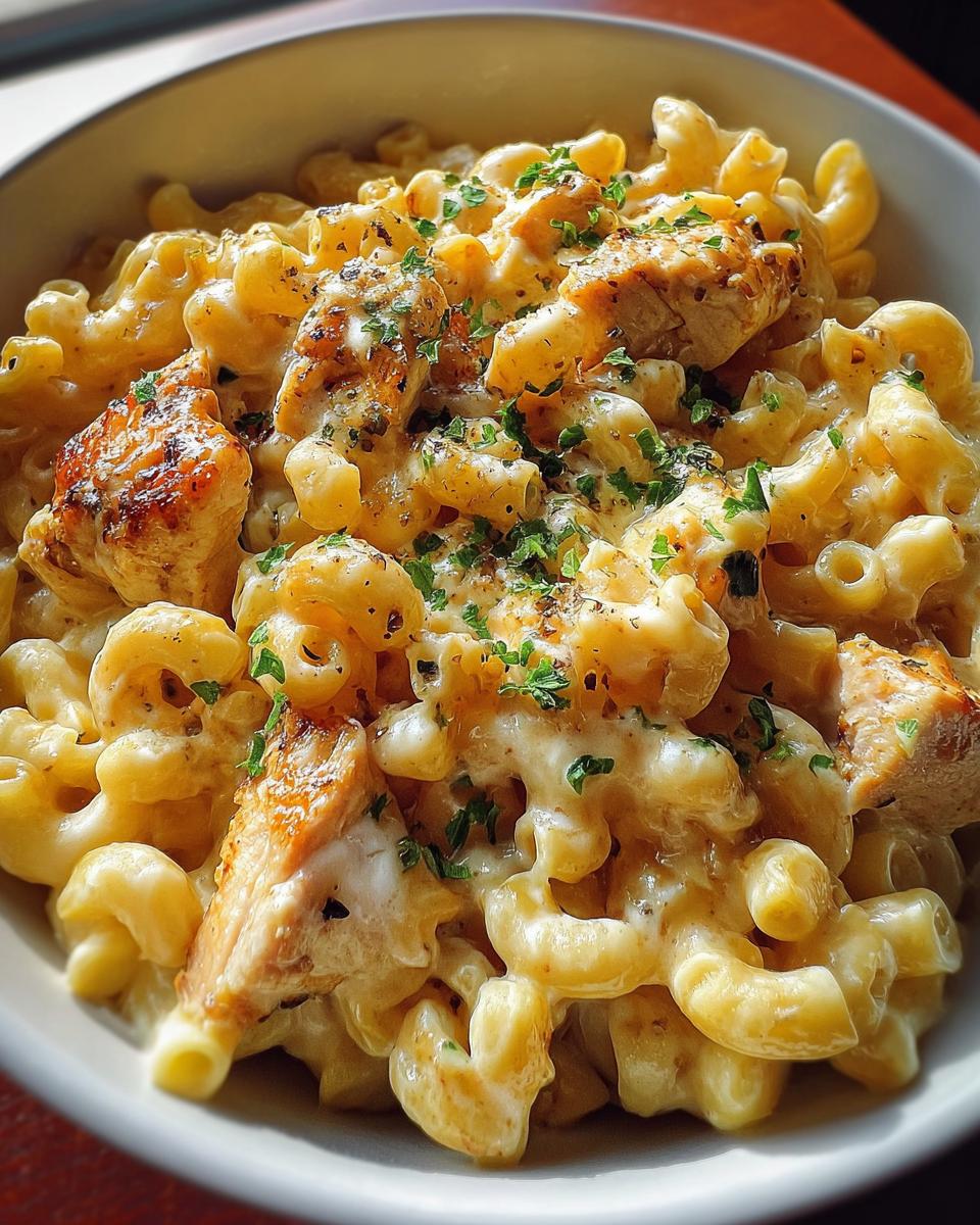 Honey Pepper Chicken Mac And Cheese - Detail 1