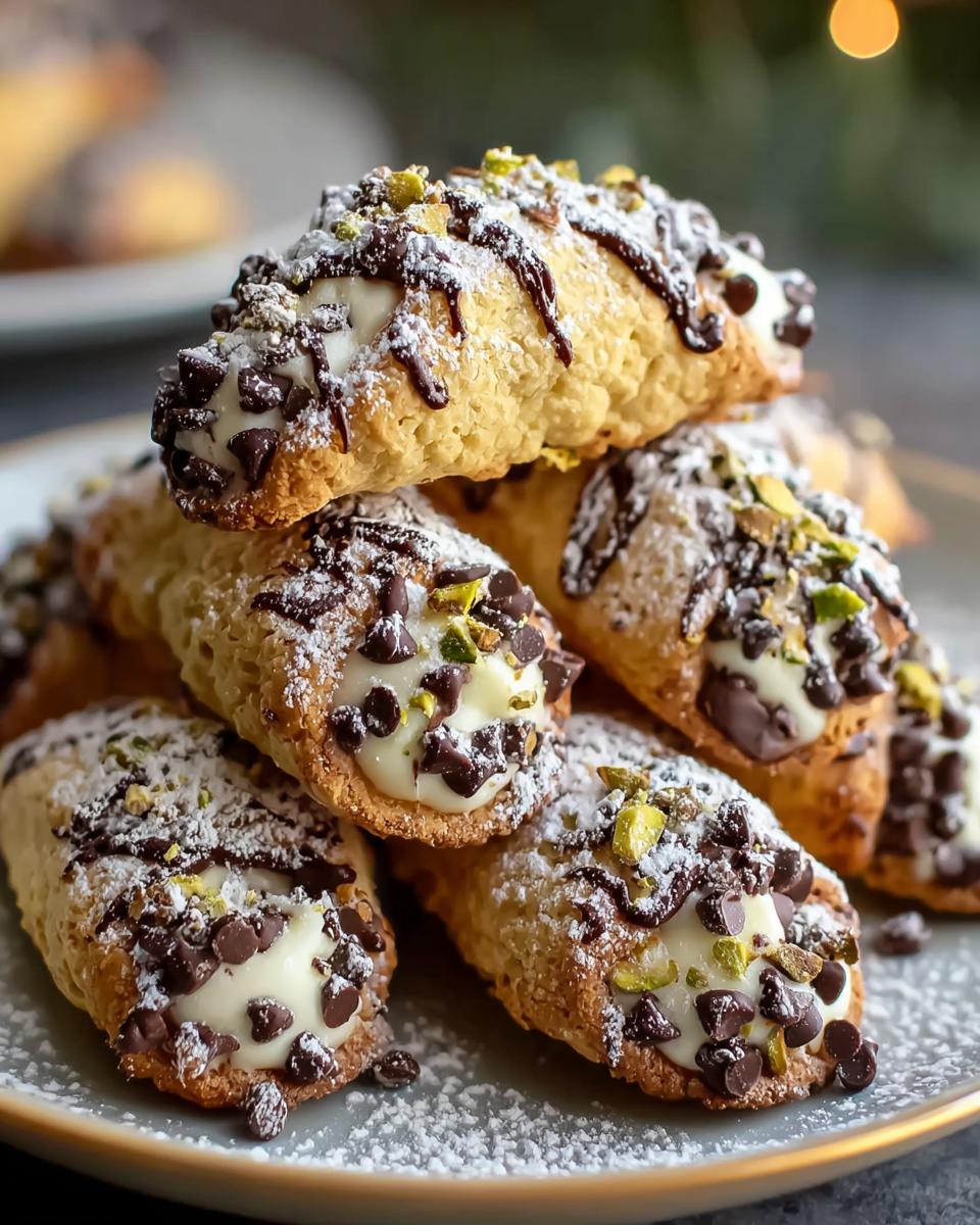 Italian Cannoli Cookies - Detail 1