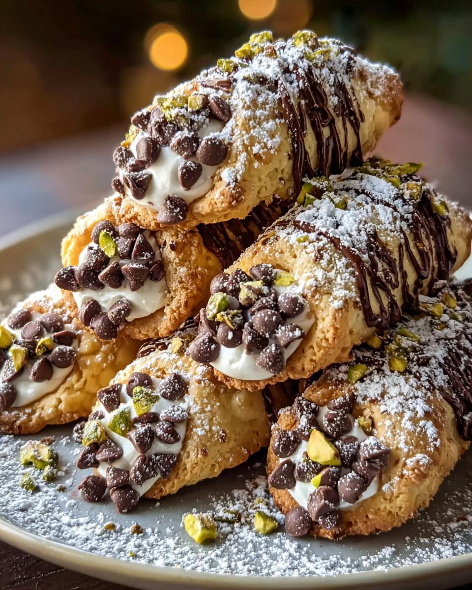 Italian Cannoli Cookies - Detail 2