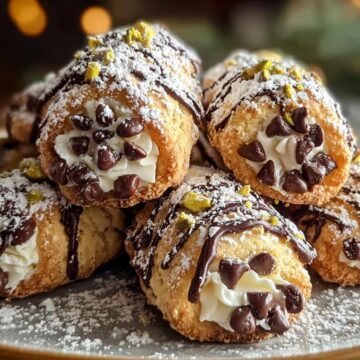 Italian Cannoli Cookies