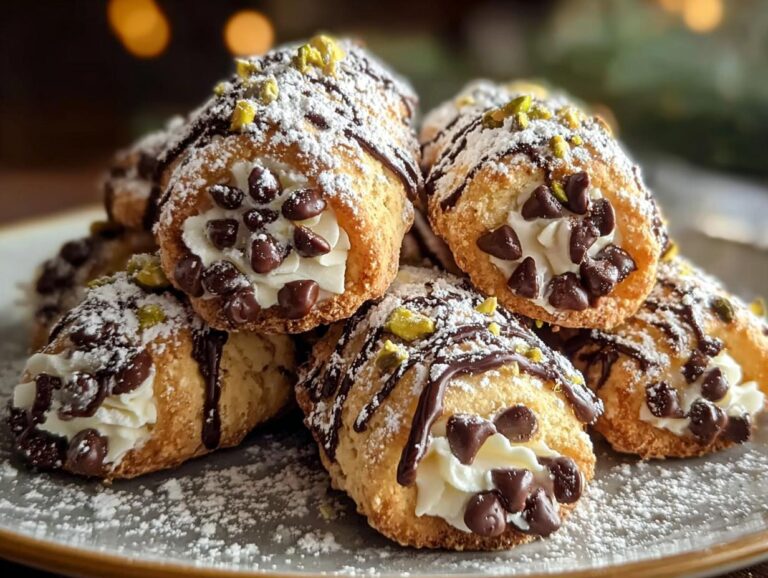 Italian Cannoli Cookies