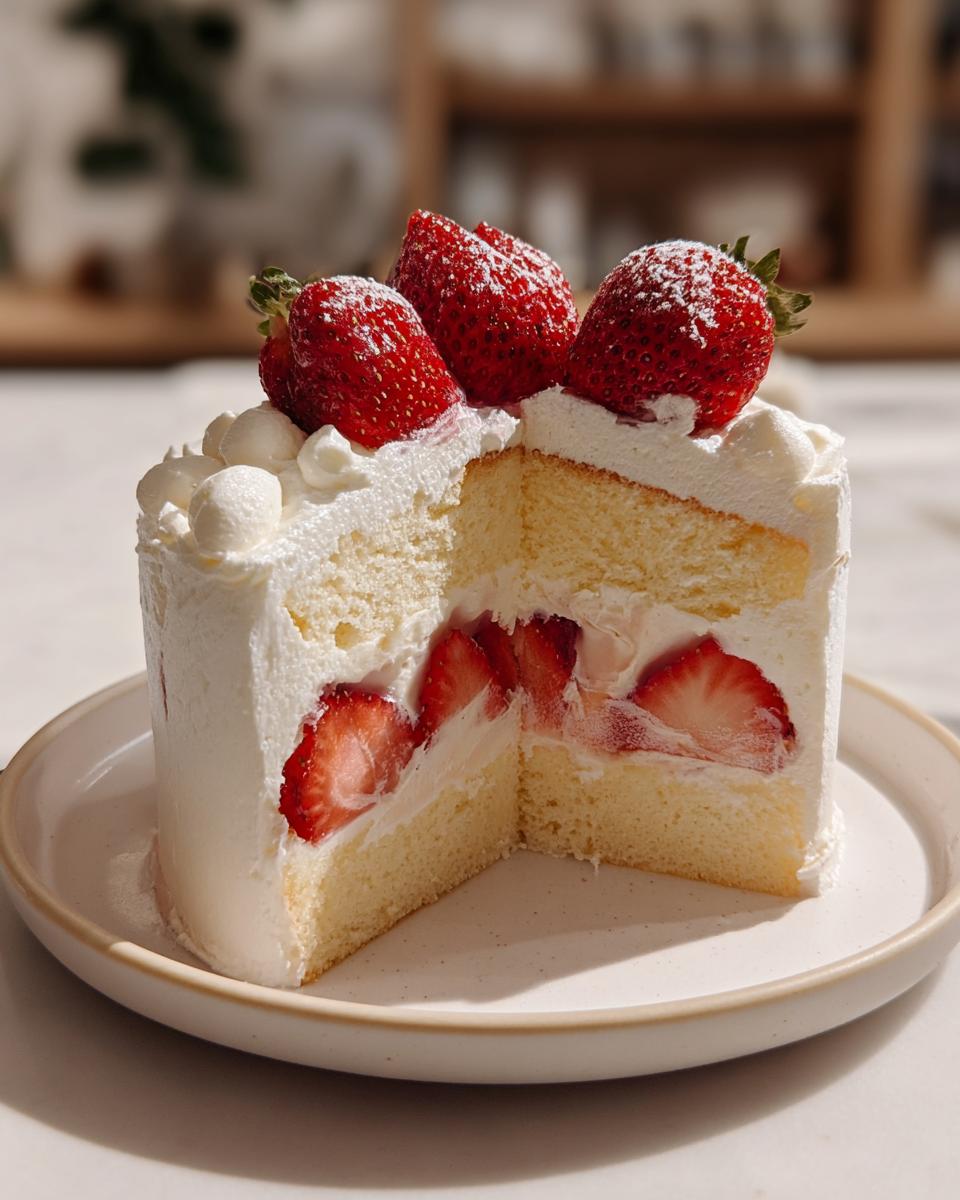 Japanese Strawberry Shortcake - Detail 1