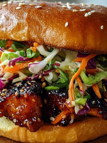 Korean Bbq Chicken Sandwich