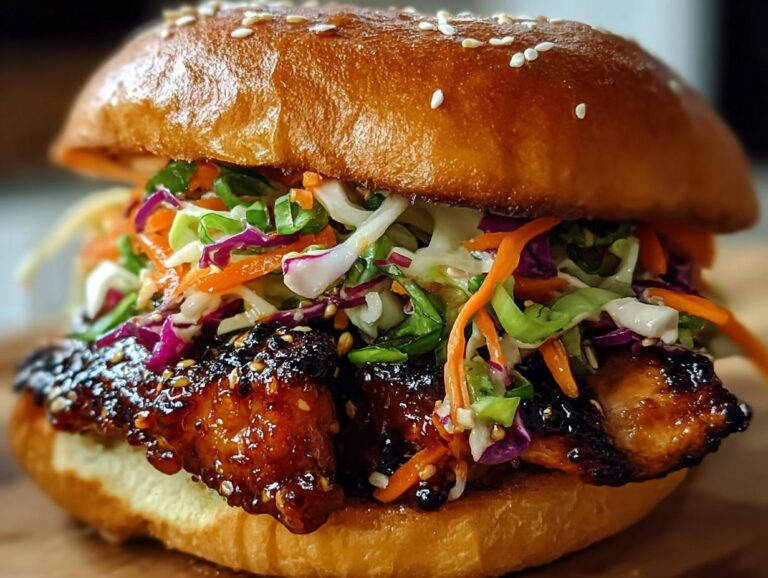 Korean Bbq Chicken Sandwich