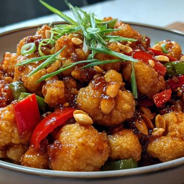 Kung Pao Cauliflower
