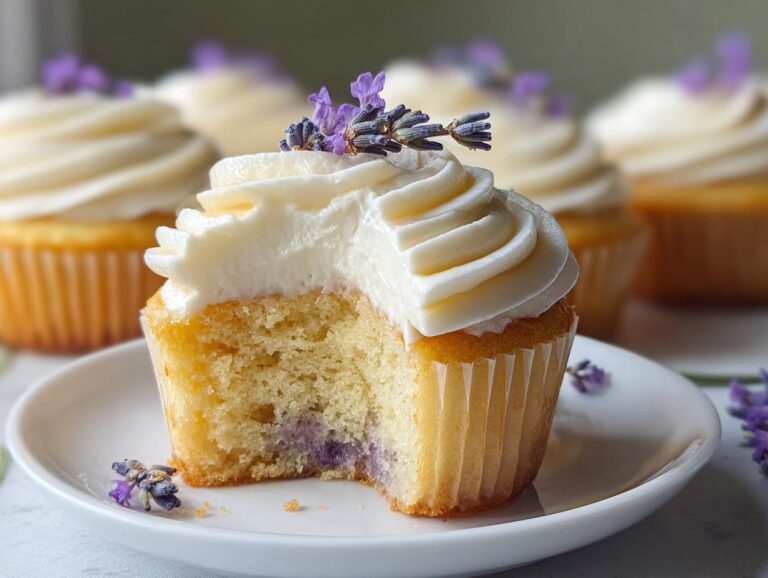 Lavender Honey Cupcakes