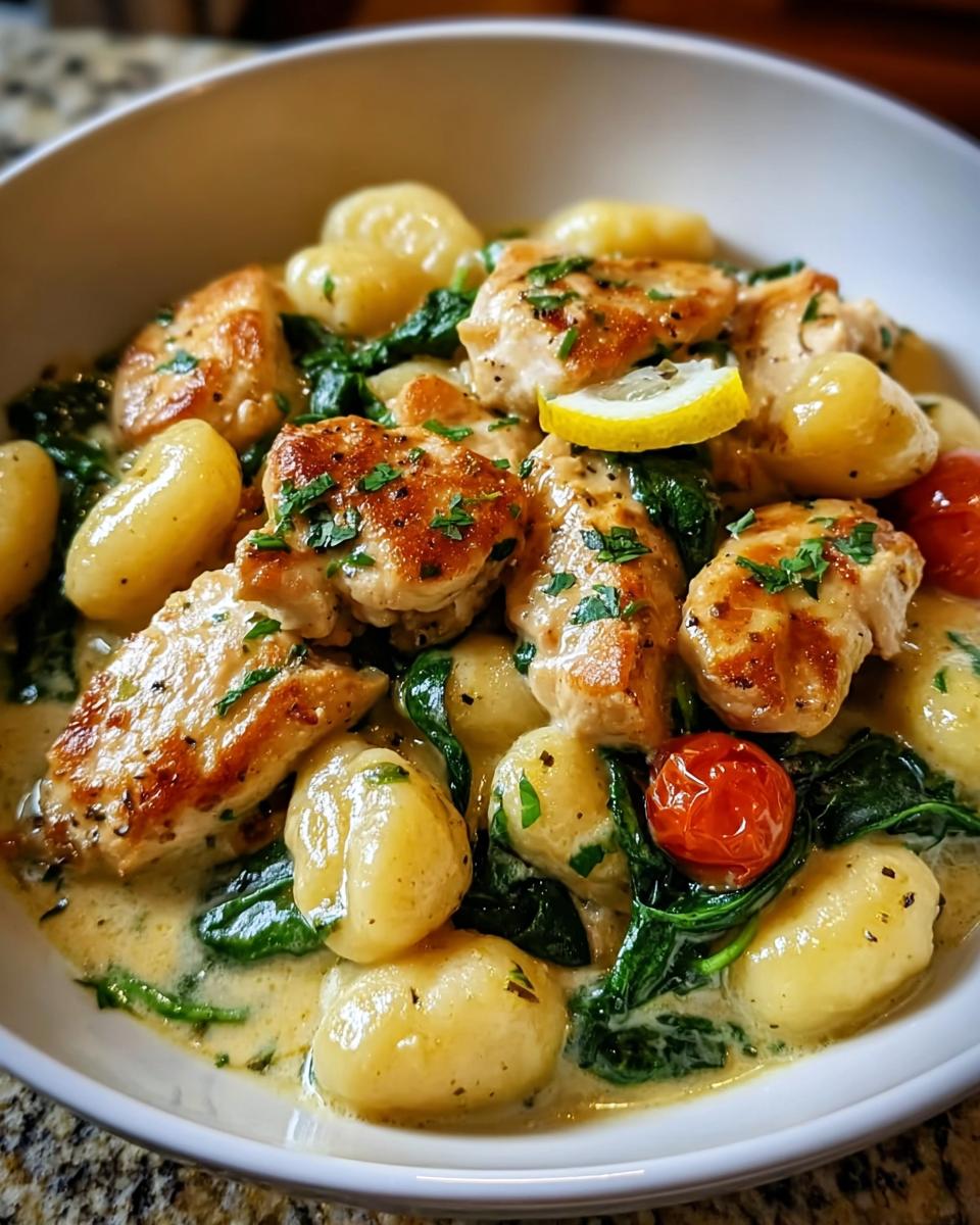 Lemon Chicken Gnocchi - Detail 1