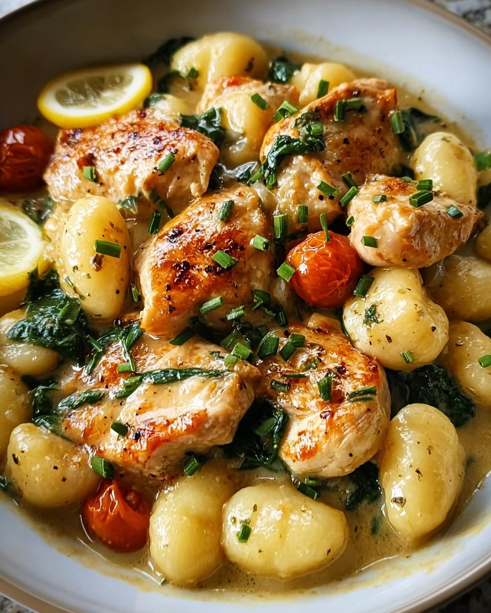 Lemon Chicken Gnocchi - Detail 2