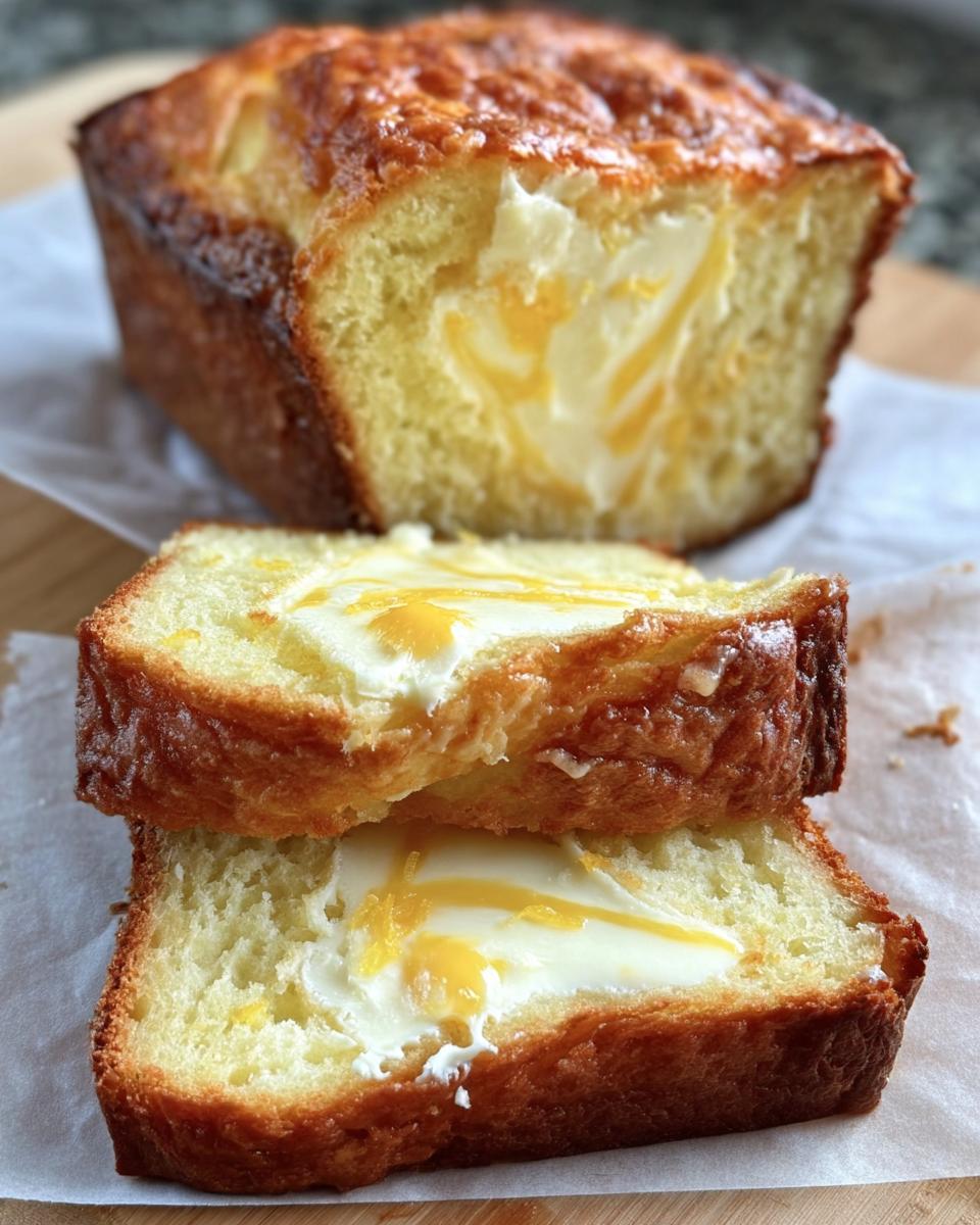 Lemon Cream Cheese Bread - Detail 1