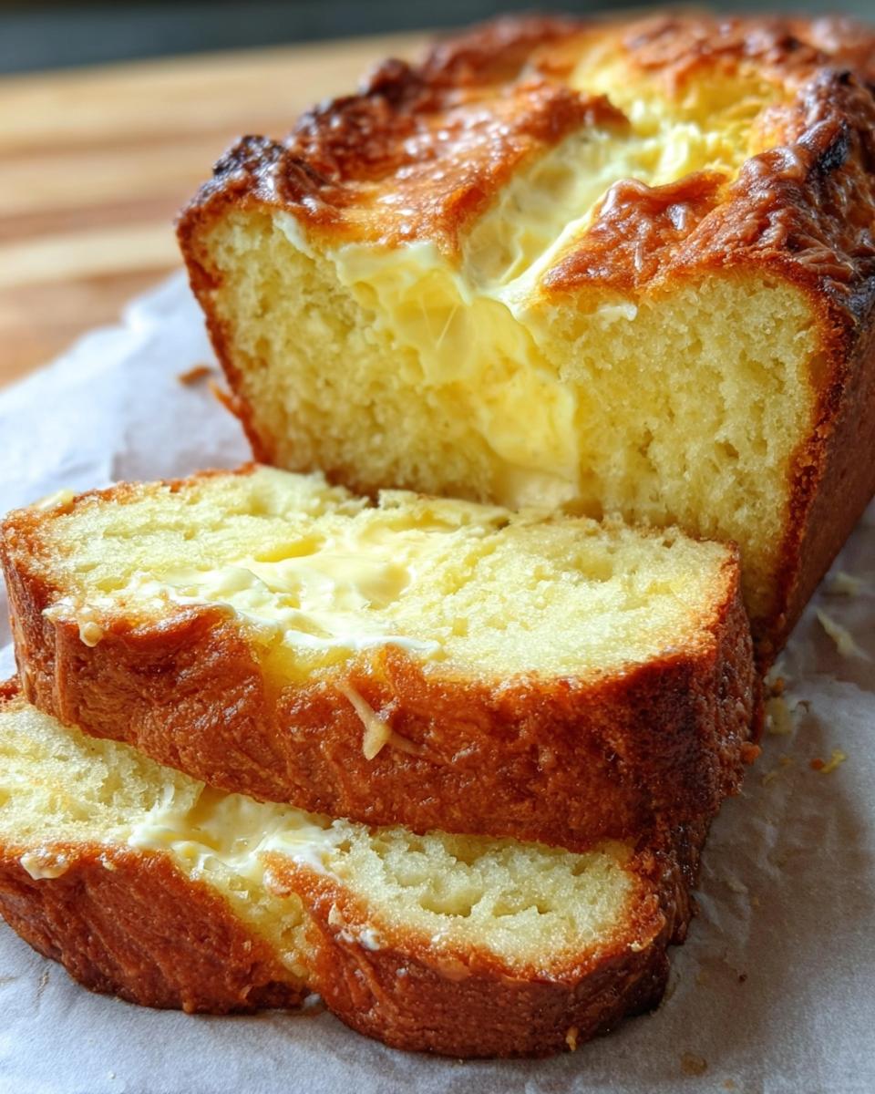 Lemon Cream Cheese Bread - Detail 2