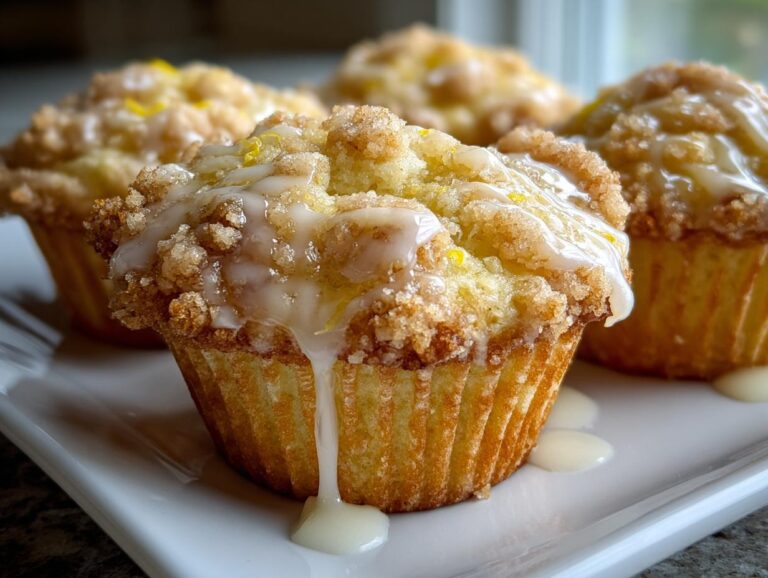 Lemon Crumb Muffins