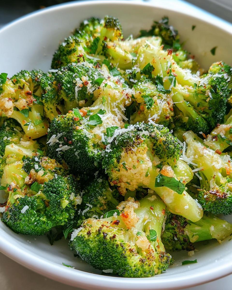 Lemon Garlic Roasted Broccoli - Detail 1