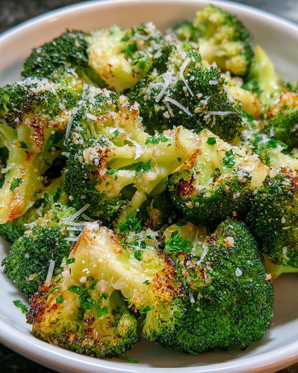 Lemon Garlic Roasted Broccoli - Detail 2