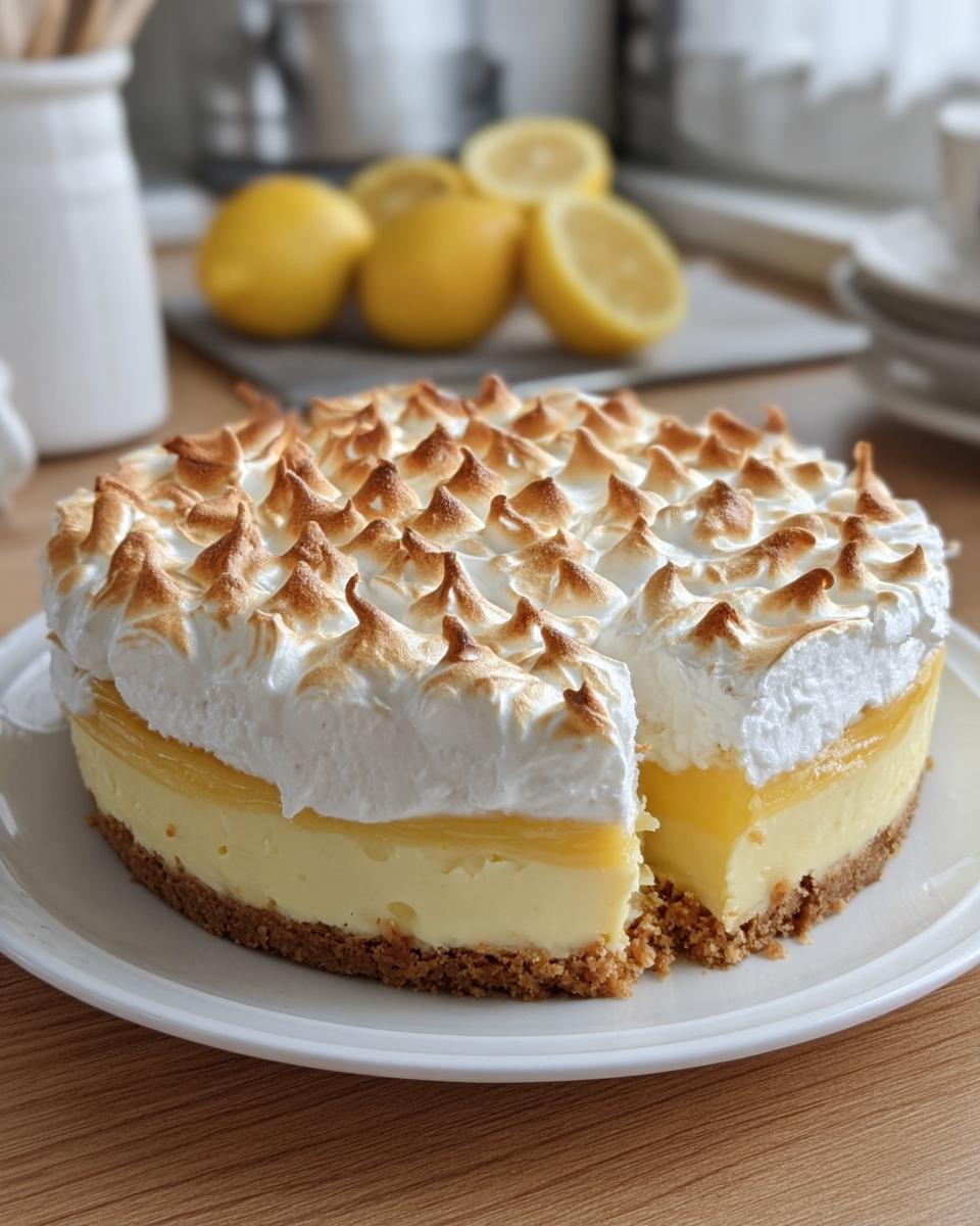 Lemon Meringue Cheesecake - Detail 1