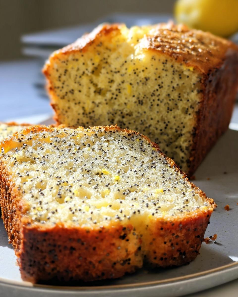 Lemon Poppy Seed Bread - Detail 1