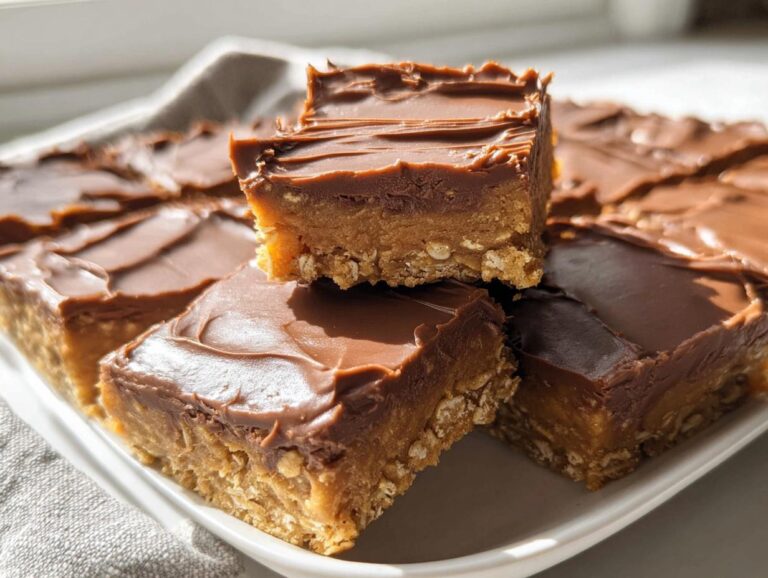 Lunch Lady Peanut Butter Bars