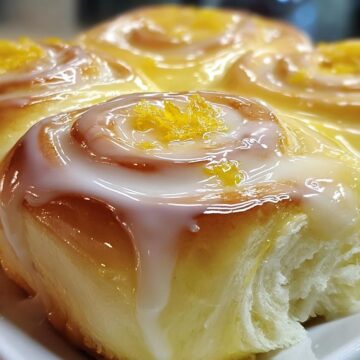 Lusciously Soft Lemon Rolls