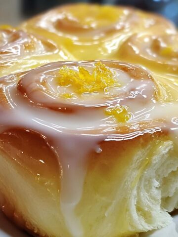 Lusciously Soft Lemon Rolls