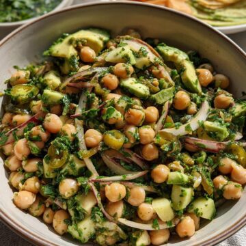 Marinated Cilantro Lime Bean Salad