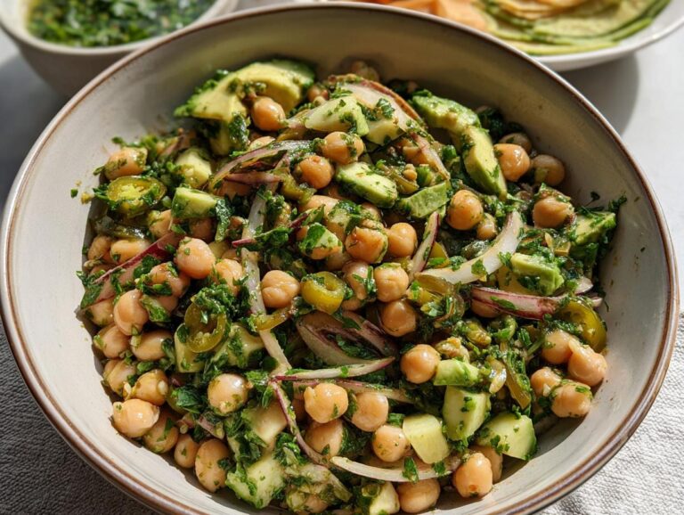Marinated Cilantro Lime Bean Salad