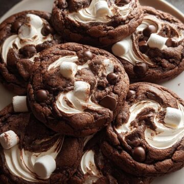 Marshmallow Chocolate Cookies