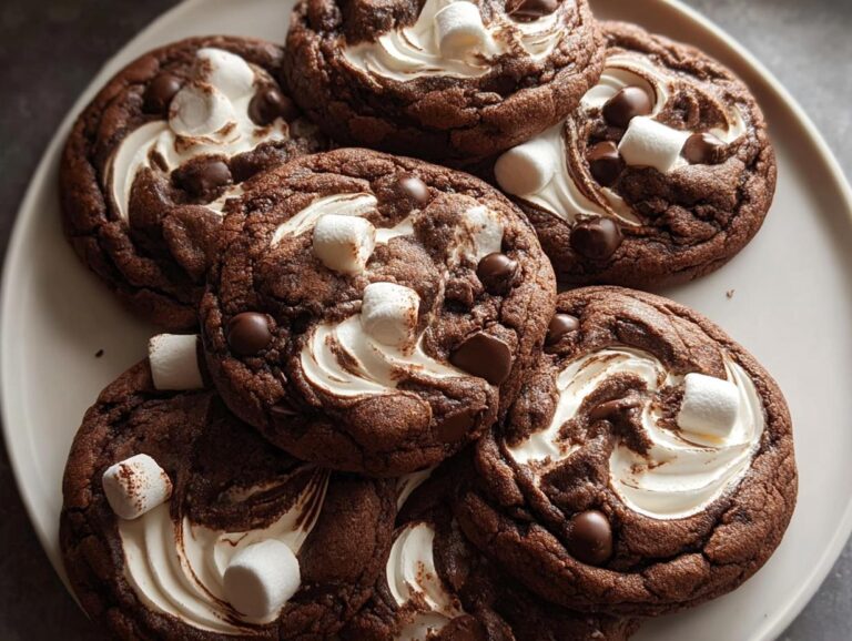 Marshmallow Chocolate Cookies