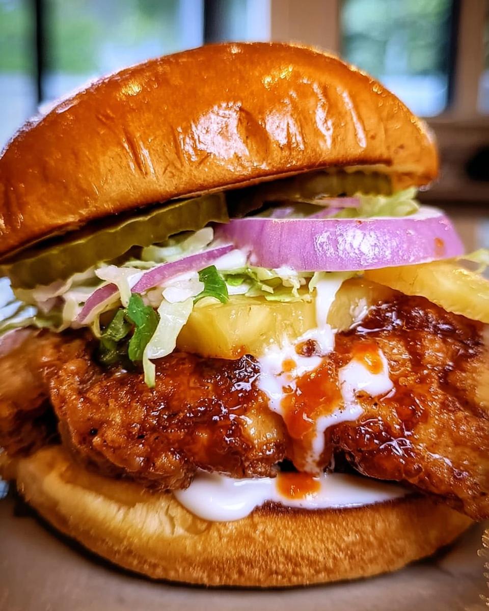 Maui Wowie Chicken Sandwich - Detail 1