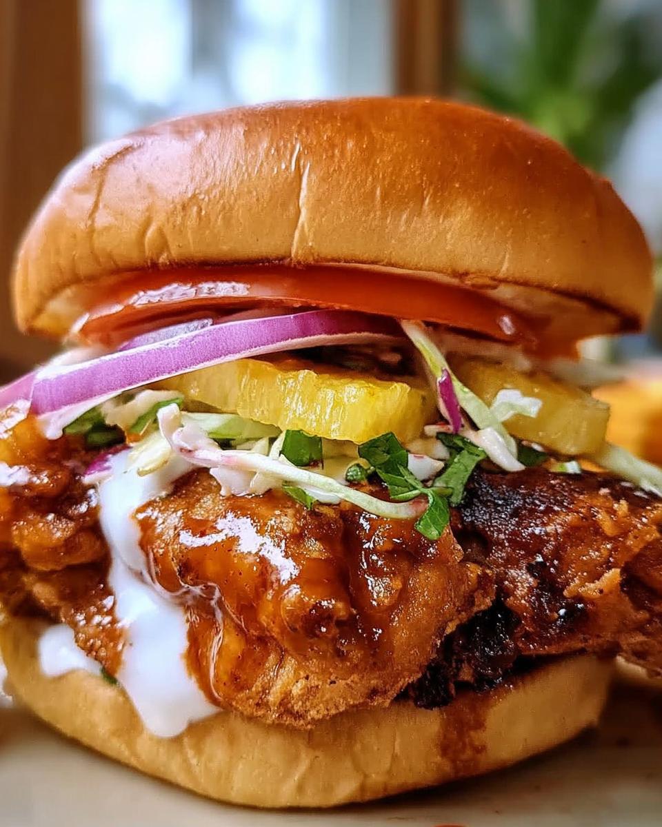 Maui Wowie Chicken Sandwich - Detail 2