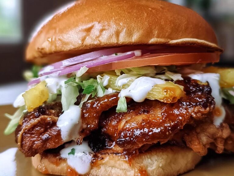 Maui Wowie Chicken Sandwich