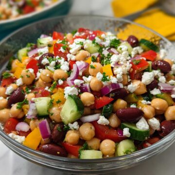Mediterranean Dense Bean Salad
