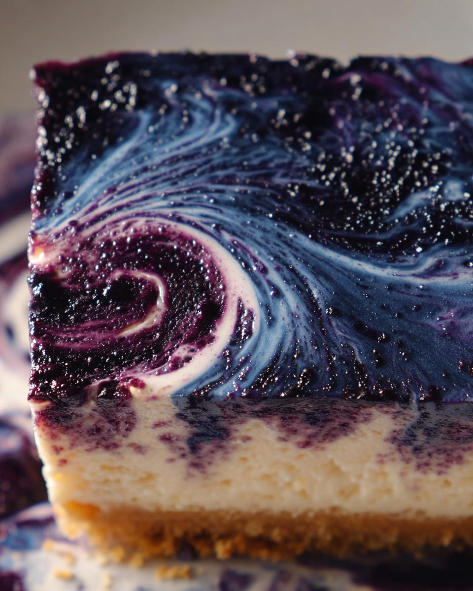 Midnight Blueberry Cheesecake - Detail 1