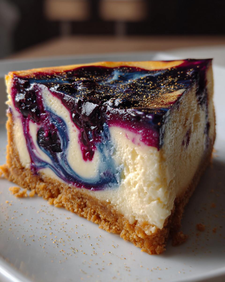 Midnight Blueberry Cheesecake - Detail 2
