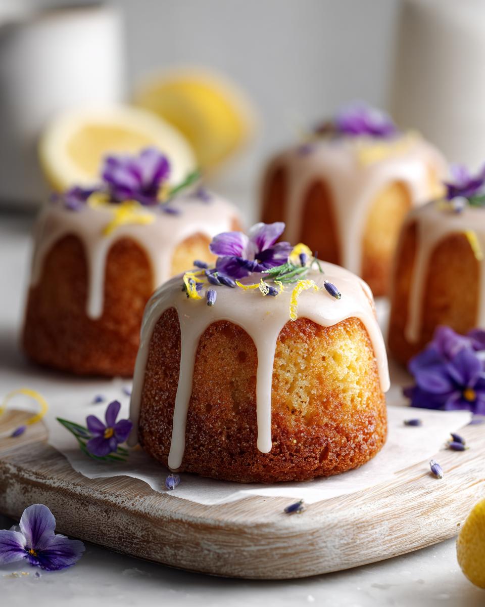 Mini Lemon Cakes - Detail 2