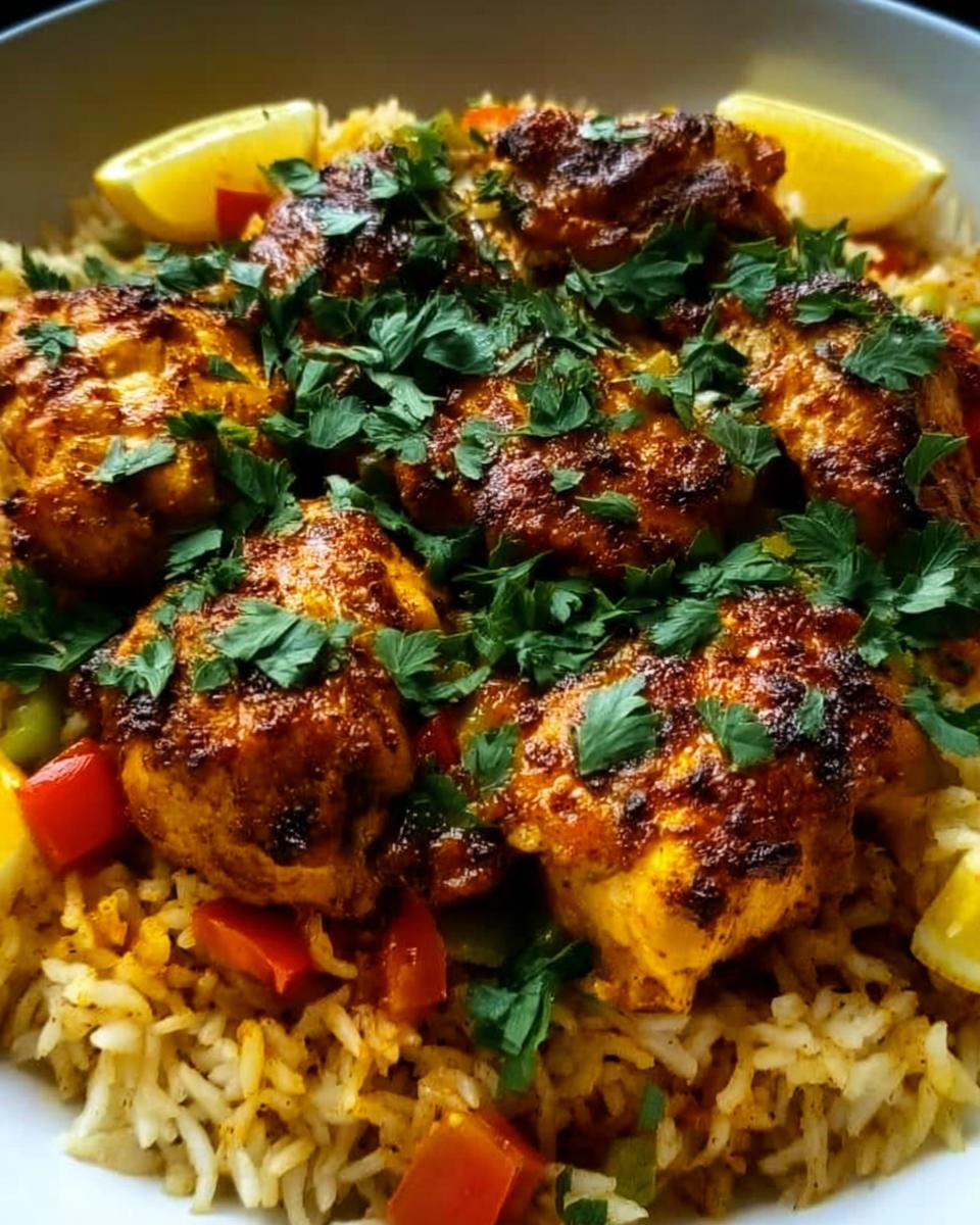 Moroccan Chicken & Rice - Detail 1