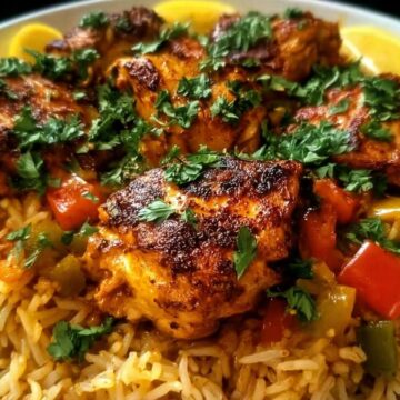 Moroccan Chicken &Amp; Rice