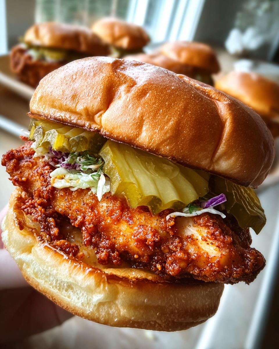 Nashville Hot Chicken Sandwiches - Detail 1