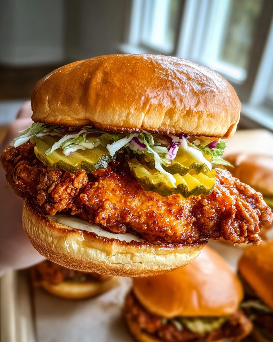 Nashville Hot Chicken Sandwiches - Detail 2