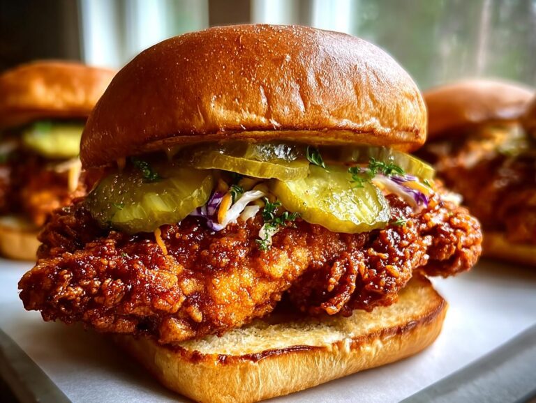 Nashville Hot Chicken Sandwiches