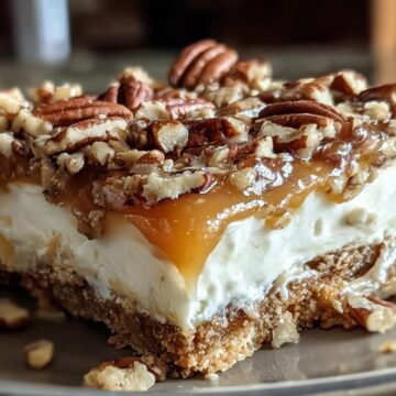 No-Bak Pecan Pie Lasagna