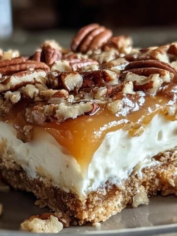 No-Bak Pecan Pie Lasagna