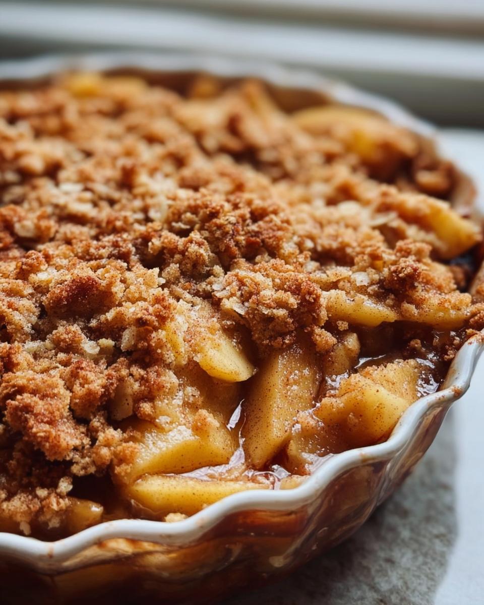 Old Fashioned Apple Crisp - Detail 1