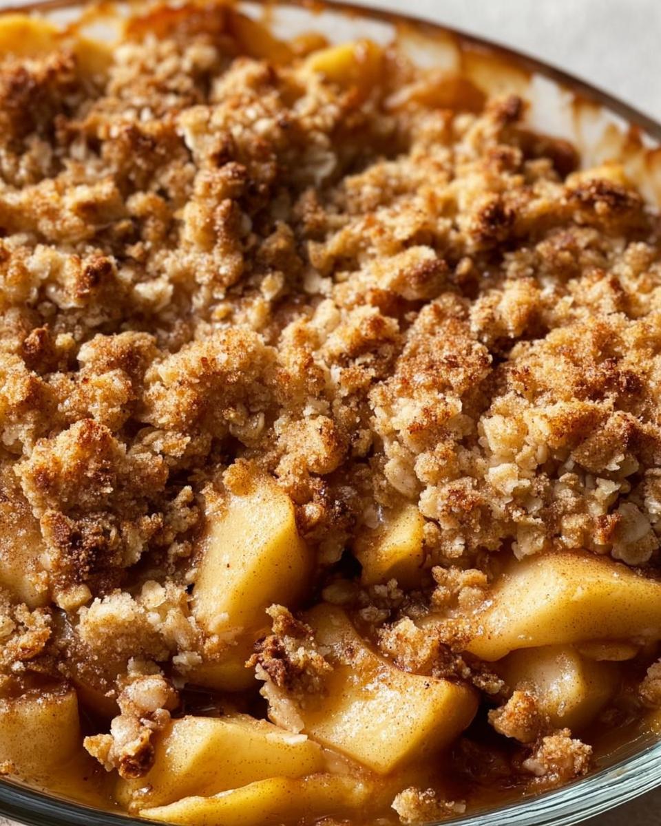 Old Fashioned Apple Crisp - Detail 2
