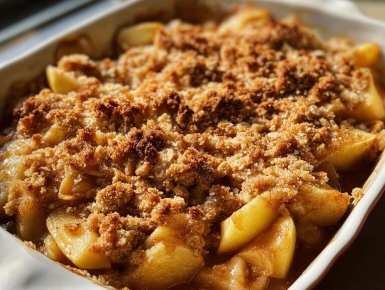 Old Fashioned Apple Crisp