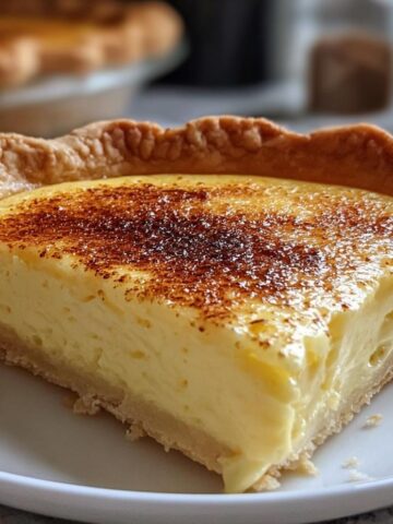 Old Fashioned Egg Custard Pie