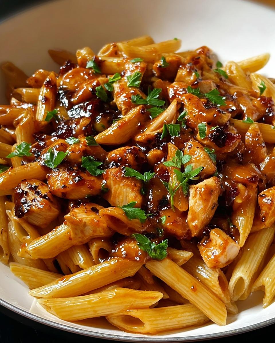 One-Pan Tangy Honey Bbq Chicken Penne - Detail 2
