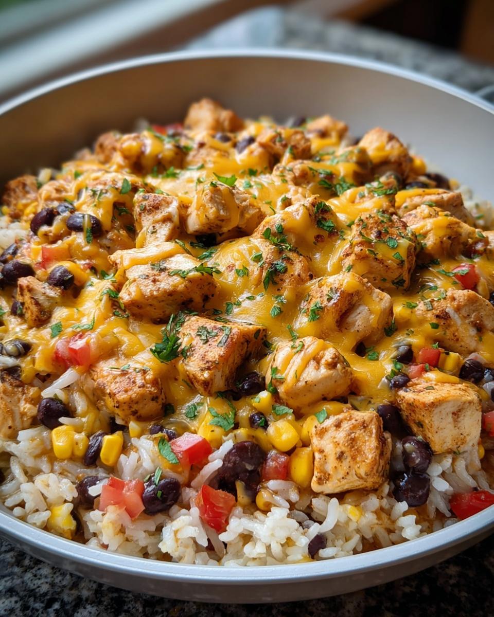 One-Pot Cheesy Southwest Chicken & Rice - Detail 1